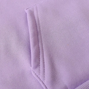 Heart Print Kangaroo Pocket Drawstring Lined Hoodie Mor