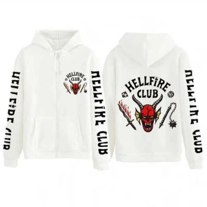 Hellfire Club Unisex Hoodie Sweatshirts Fermuarlı 13975