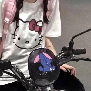 Hello Kitty Ön Ve Sırt Baskılı Beyaz Tshirt Arsbeyazhelloktty