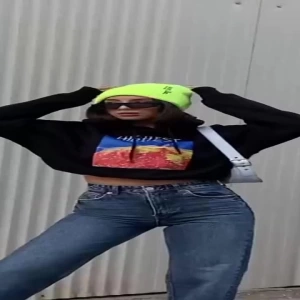 Highest Oversize Sweatshirt Hoodie Siyah