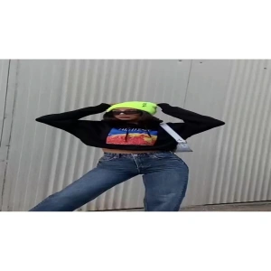 Highest Oversize Sweatshirt Hoodie Siyah