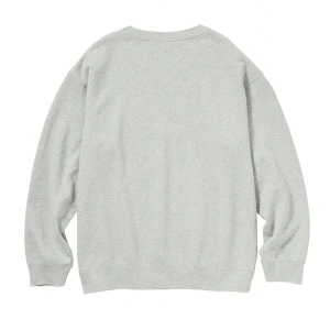 Hindistan Cevizi Ağacı Desenli Sweat Beyaz