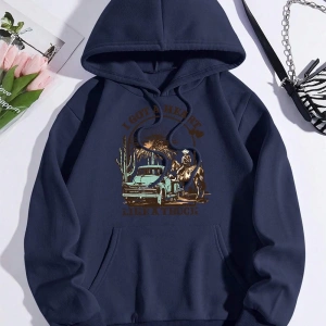 Hip Hop Harajuku Vintage Tarzı  0I bir kamyon gibi bir kalp var  Gri