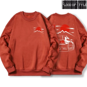 Hip Hop Harajuku Vintage Tarzı  Araba  Kültür Gtr  Gri