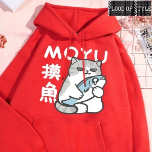 Hip Hop Harajuku Vintage Tarzı  Çalışma saatleri sırasında tembellik Gri