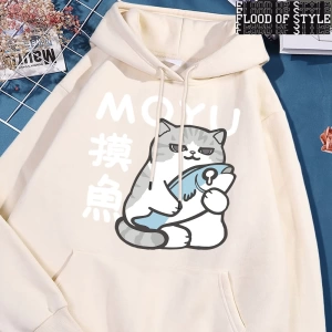 Hip Hop Harajuku Vintage Tarzı  Çalışma saatleri sırasında tembellik  Gri