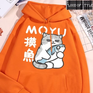 Hip Hop Harajuku Vintage Tarzı  Çalışma saatleri sırasında tembellik  Gri