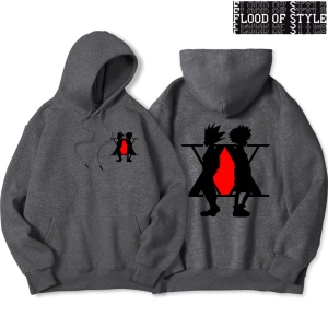 Hip Hop Harajuku Vintage Tarzı  Grafik Xx Baskılar Gri