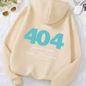 Hip Hop Harajuku Vintage Tarzı  Hata % 404 insan üzgün bulunamadı!  Bej