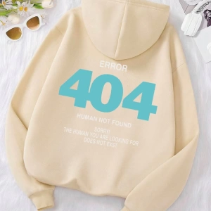 Hip Hop Harajuku Vintage Tarzı  Hata % 404 insan üzgün bulunamadı!  Bej