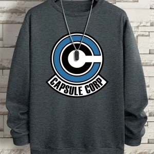 Hip Hop Harajuku Vintage Tarzı  Ilginç c-mektup stüdyo  Gri