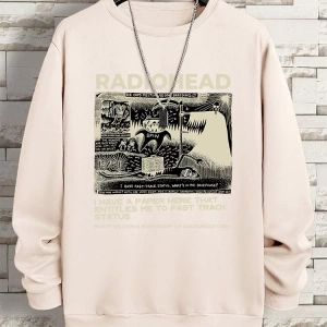 Hip Hop Harajuku Vintage Tarzı  Kuzey amerika turu kaya  Gri