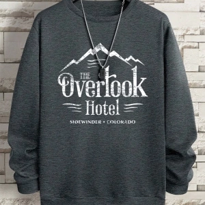 Hip Hop Harajuku Vintage Tarzı  Otel sideclothing Colorado Gri