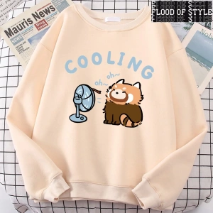 Hip Hop Harajuku Vintage Tarzı  rakun üfleme bir Fan sevimli  Gri
