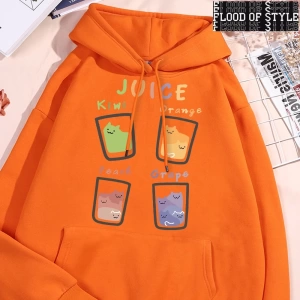 Hip Hop Harajuku Vintage Tarzı  Suyu meyve kupası kedi Gri