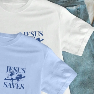 hirt 90lar Estetik Hristiyan Sokak Giyimi Tişörtü İnanç Teme