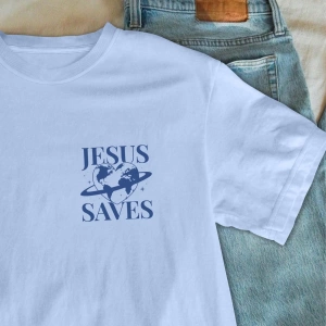 hirt 90lar Estetik Hristiyan Sokak Giyimi Tişörtü İnanç Teme