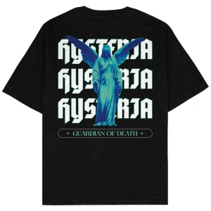 Histeria Siyah Oversize Unisex T-shirt