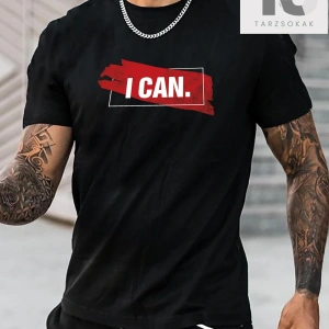 Homme Erkek Mektup Grafikli Tişört