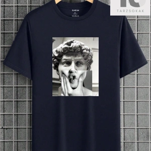 Homme Erkek Mektup Grafikli Tişört