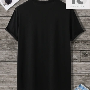 Homme Erkek Mektup Grafikli Tişört