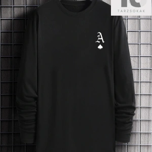 Homme Erkek Mektup Grafikli Tişört