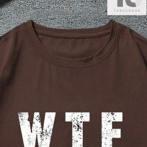 Homme Erkek Siyah Örme Kısa Kollu Yazılı Yuvarlak Yaka Tişört