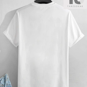 Homme Erkek Taç ve Harf Grafikli Tişört