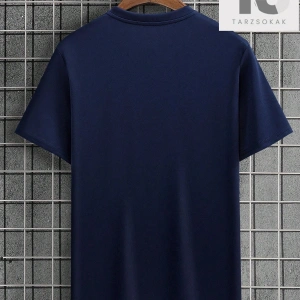 Homme Erkek Yazılı Baskılı Bisiklet Yaka Kısa Kollu Tişört