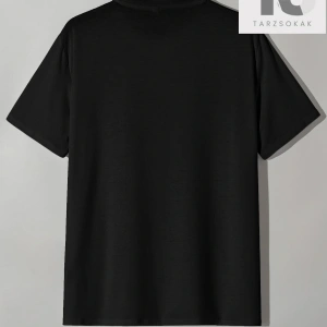 Homme Erkek Yazılı Baskılı Kısa Kollu Tişört