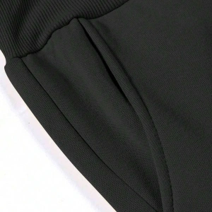 Hypemode Butterfly & Slogan Graphic Drawstring Waist Eşofman Altı