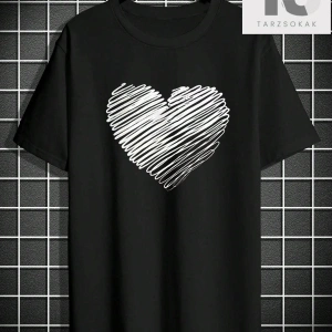 Hypemode Düşük Omuzlu Siyah Triko Yuvarlak Yaka Oversize Erkek Tişört