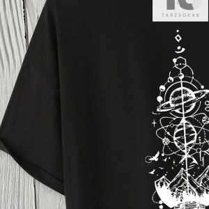 Hypemode Erkek Düz Baskılı Tişört