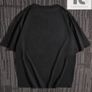 Hypemode Erkek Japon Mektup ve Araba Baskılı Tişört