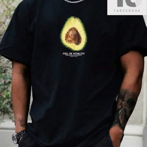 Hypemode Erkek Siyah Örme Yuvarlak Yaka Kısa Kollu Tişört