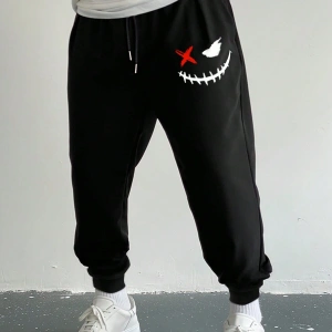 Hypemode Expression Print Drawstring Waist Eşofman Altı