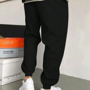 Hypemode Letter Graphic Drawstring Waist Eşofman Altı