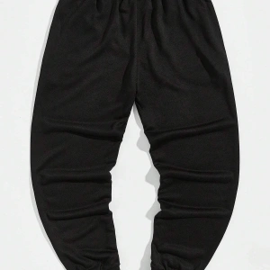 Hypemode Letter Graphic Drawstring Waist Eşofman Altı