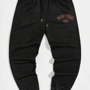 Hypemode Letter Graphic Drawstring Waist Eşofman Altı