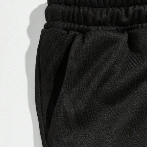 Hypemode Letter Graphic Drawstring Waist Eşofman Altı