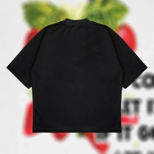 If It Comes Let It Oversize Unisex Pamuklu Nefes Alan Kalın Kumaşlı