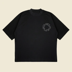 Illustrative Baskılı Oversize Unisex Pamuklu Nefes Alan Kalın Kumaşlı