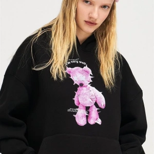 İm Very Vell Unisex Sweatshirt Hoodie Siyah