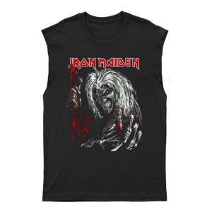 Iron Maiden - Iron Maiden Kesik Kol Tişört Kolsuz T-shirt Bkt5364
