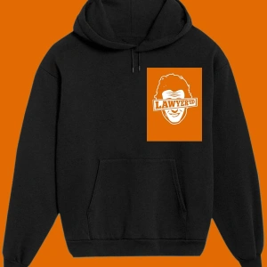 IvırZıvır----Unisex Siyah How I Met Your Mother-lawyer Baskılı Sweatshirt