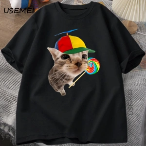 Japon tarzı kayıp peynir sıçan t-shirt erkekler pamuk kısa kollu Tadam giysileri t-sh 2879