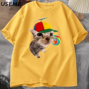 Japon tarzı kayıp peynir sıçan t-shirt erkekler pamuk kısa kollu Tadam giysileri t-sh 2879