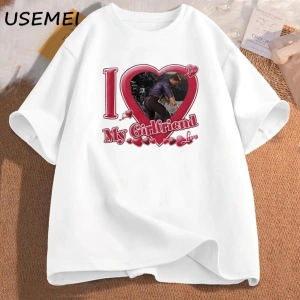 Johnny Cage kız arkadaşımı seviyorum t-shirt adam rahat pamuk kısa kollu Video oyunu erkek gi 3063