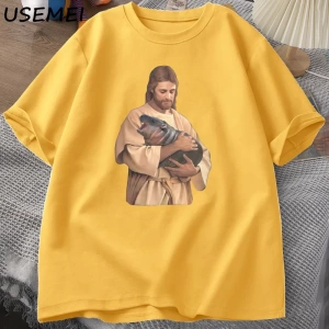 Juan Aptal At Balkon Dank Meme Grafik T Shirt Komik Adam O Boyun Rahat Kısa Kollu Tee 2797