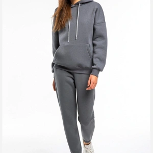 Kadın 2 Iplik Füme Eşofman Takımı